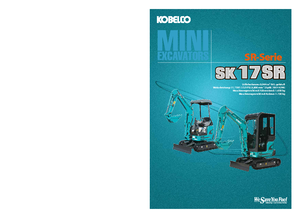 Minikoparki Kobelco SK 17 SR 3
