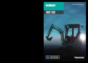 Minikoparki Kobelco SK 18 1E