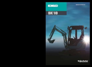 Minikoparki Kobelco SK 18