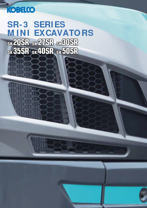 Minikoparki Kobelco SK 35 SR 5