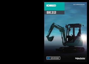 Minikoparki Kobelco SK 22 1E