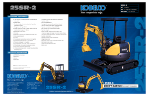 Minikoparki Kobelco SK 25 SR 2