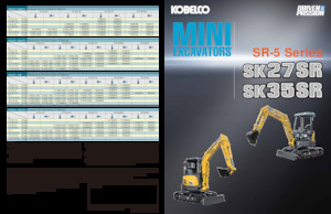 Minikoparki Kobelco SK 27 SR 5
