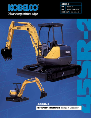 Minikoparki Kobelco SK 45 SR 2