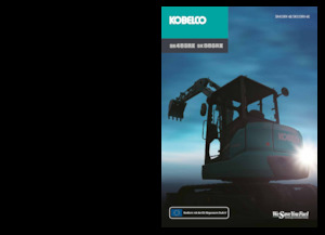 Minikoparki Kobelco SK 55 SRX 6E