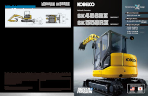 Minikoparki Kobelco SK 55 SRX 7