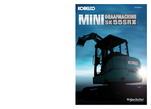 Minikoparki Kobelco SK 55 SRX 6