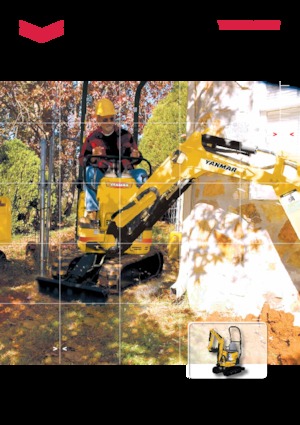 Minikoparki Yanmar SV 08-1 AS