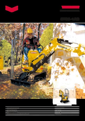 Minikoparki Yanmar SV 08-1 AS