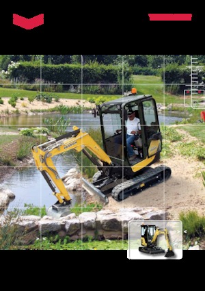 Minikoparki Yanmar SV 22 CR