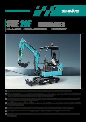 Minikoparki Sunward SWE20F 