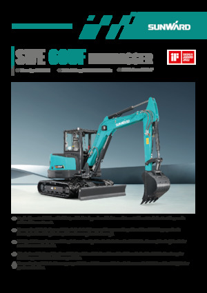 Minikoparki Sunward SWE60UF