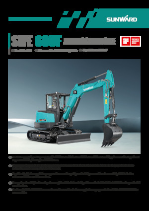 Minikoparki Sunward SWE60UF