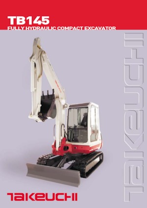Minikoparki Takeuchi TB 145