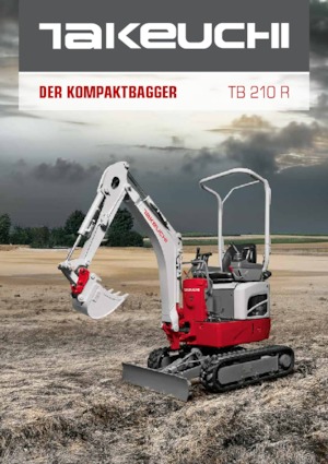 Minikoparki Takeuchi TB 210 R