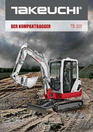 Minikoparki Takeuchi TB 225
