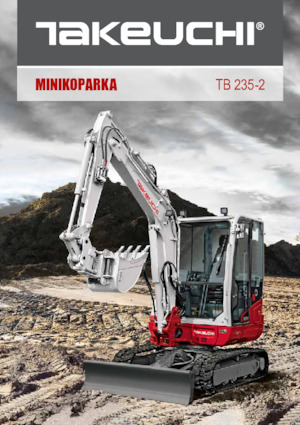 Minikoparki Takeuchi TB 235-2