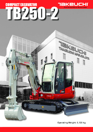 Minikoparki Takeuchi TB 250-2