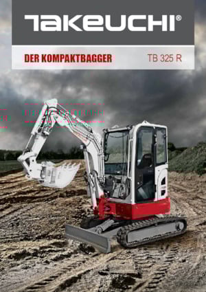 Minikoparki Takeuchi TB 325 R