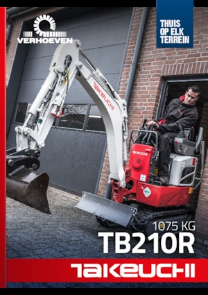 Minikoparki Takeuchi TB 210 R