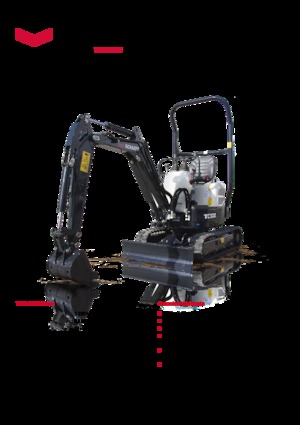 Minikoparki Schaeff TC 10 Z