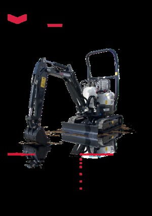 Minikoparki Schaeff TC 10 Z