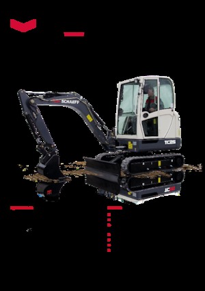 Minikoparki Schaeff TC 25