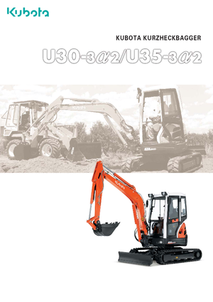 Minikoparki Kubota U35-3α2