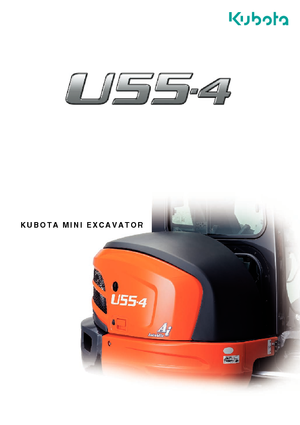 Minikoparki Kubota U55-4