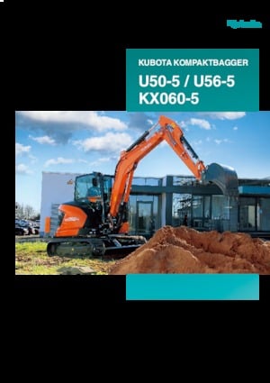 Minikoparki Kubota U50-5