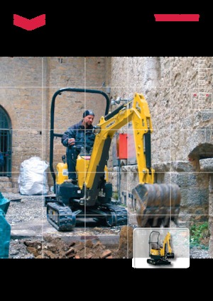 Minikoparki Yanmar VIO 10-2 A