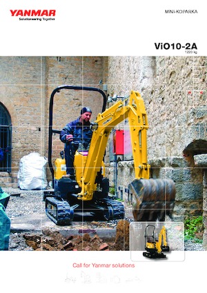 Minikoparki Yanmar VIO 10-2 A