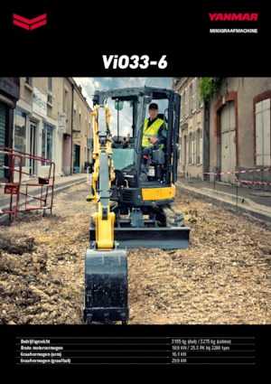Minikoparki Yanmar VIO 33-6 CR