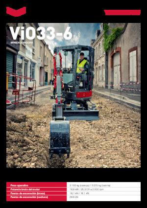 Minikoparki Yanmar ViO33-6 