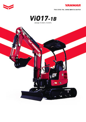 Minikoparki Yanmar ViO17-1B