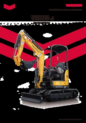 Minikoparki Yanmar ViO20-6
