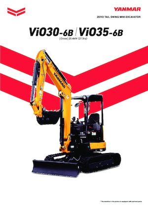 Minikoparki Yanmar Vio30-6B 