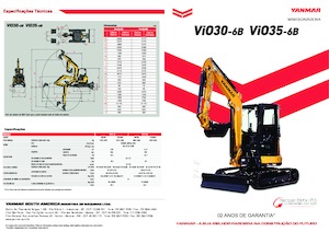 Minikoparki Yanmar Vio30-6B 