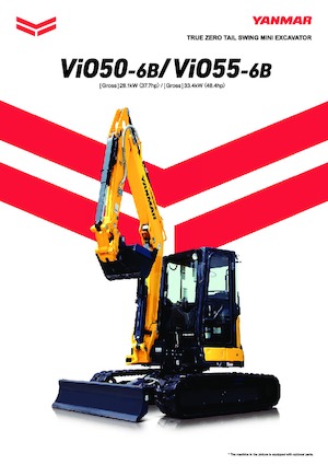Minikoparki Yanmar ViO50-6B 