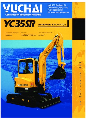 Minikoparki Yuchai YC35SR