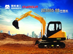 Minikoparki Changlin ZG3065-9B