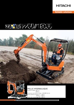 Minikoparki Hitachi ZX19U-5