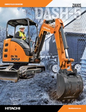 Minikoparki Hitachi ZX26U-5