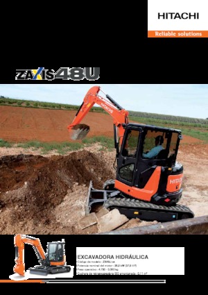 Minikoparki Hitachi ZX48U-5A