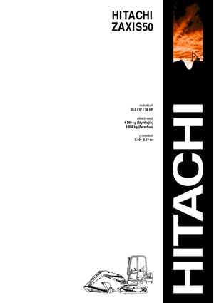 Minikoparki Hitachi ZX 50