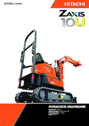 Minikoparki Hitachi ZX10U-2