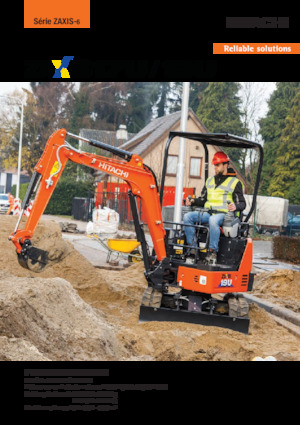 Minikoparki Hitachi ZX17U-6