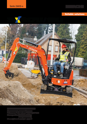 Minikoparki Hitachi ZX17U-6