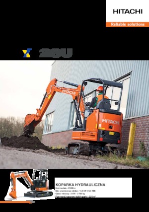 Minikoparki Hitachi ZX26U-5