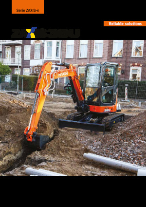 Minikoparki Hitachi ZX38U-6